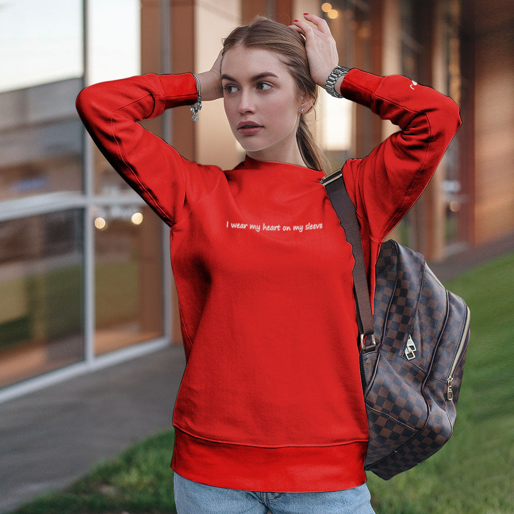 Custom Text - Personalized Couple Sweatshirt