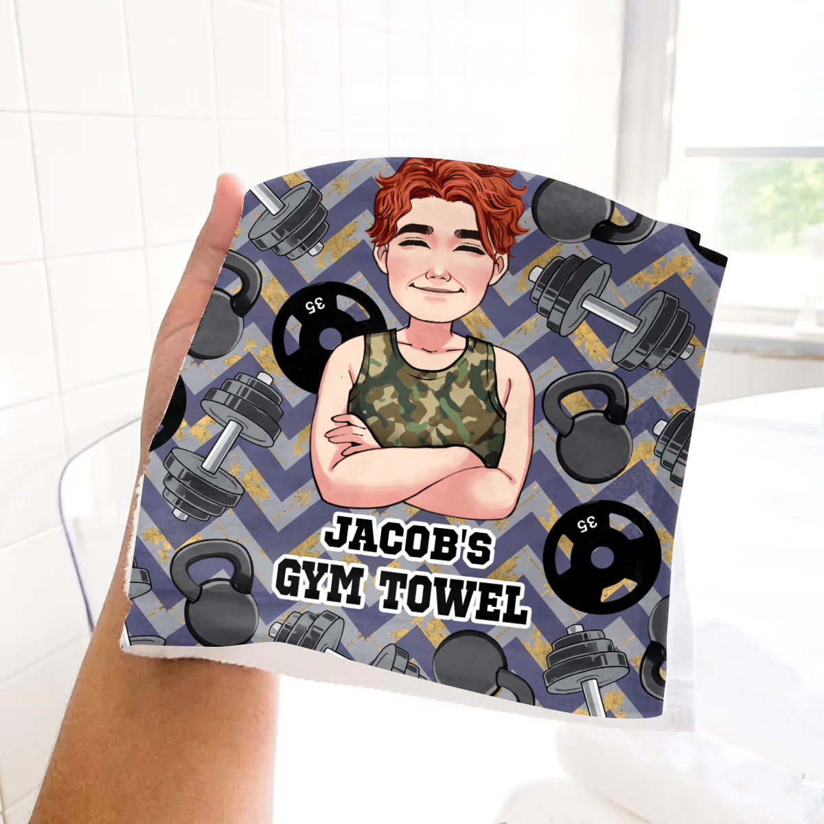 Gym Towel - Personalized Fitness Towel