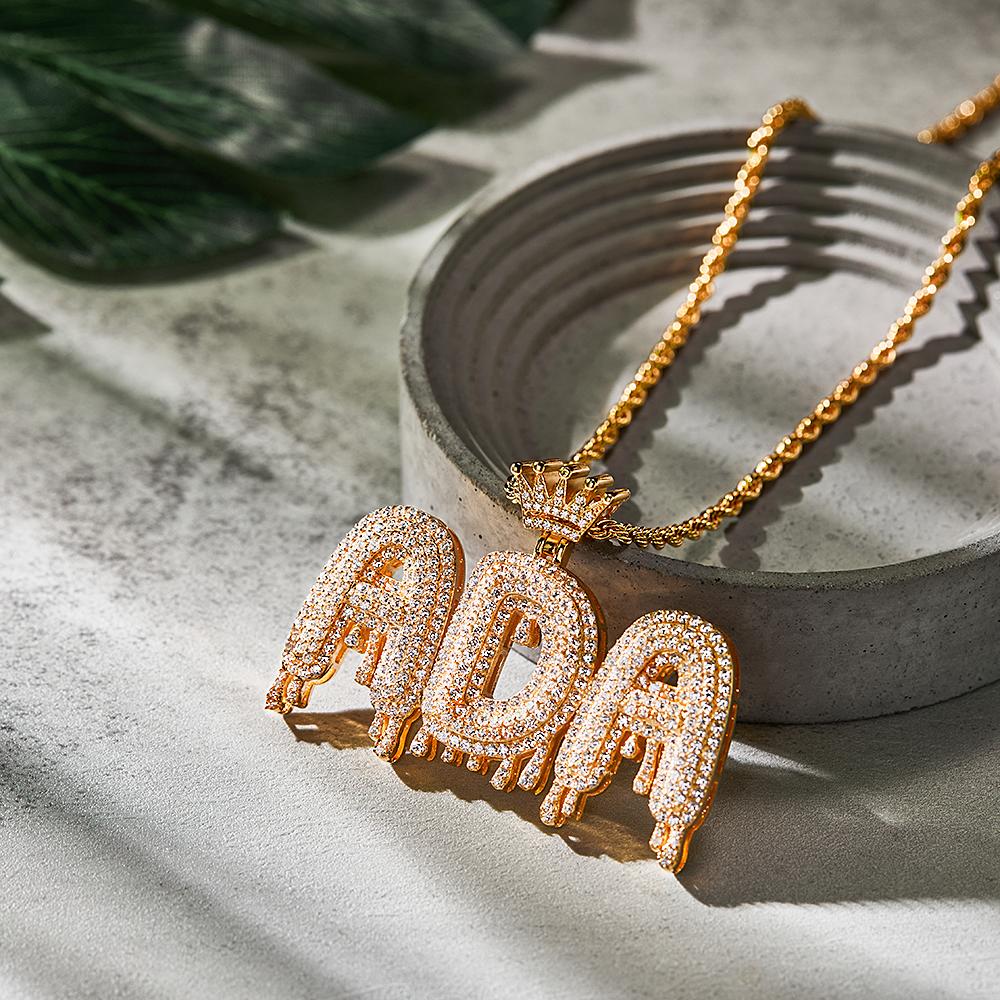 Bling Bling - Personalized Bling Name Pendant