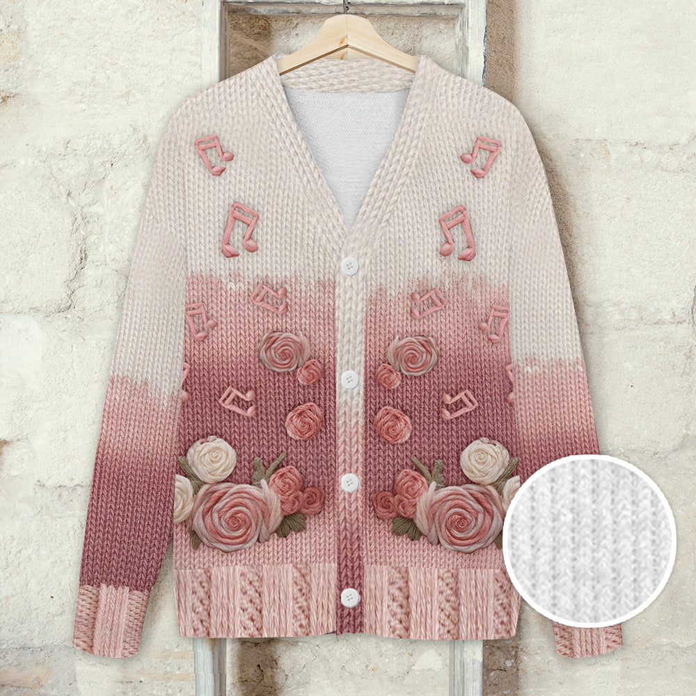 Ballet Is My Love - Personalized Ballet Cardigan Sweater