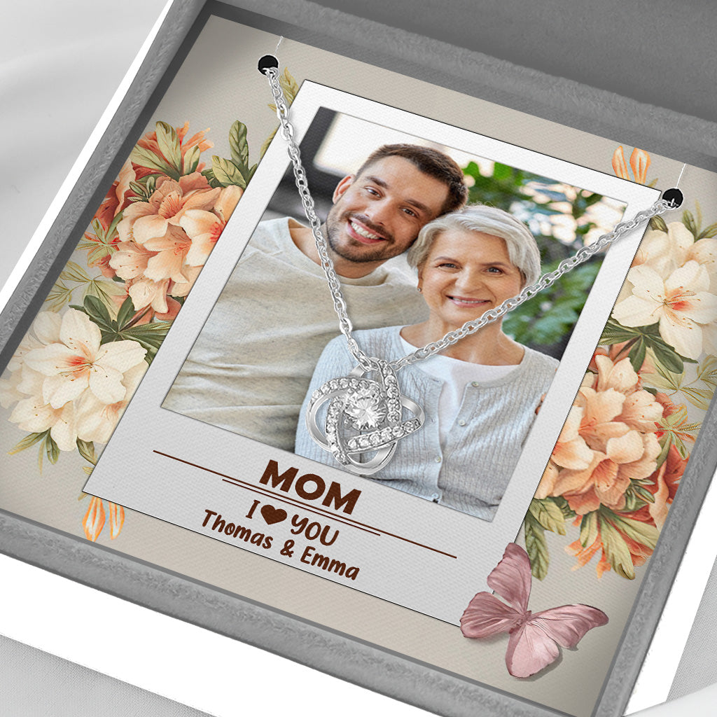 Grandma I Love You - Gift for grandma, mom, aunt, sister, wife, girlfriend - Personalized Necklace