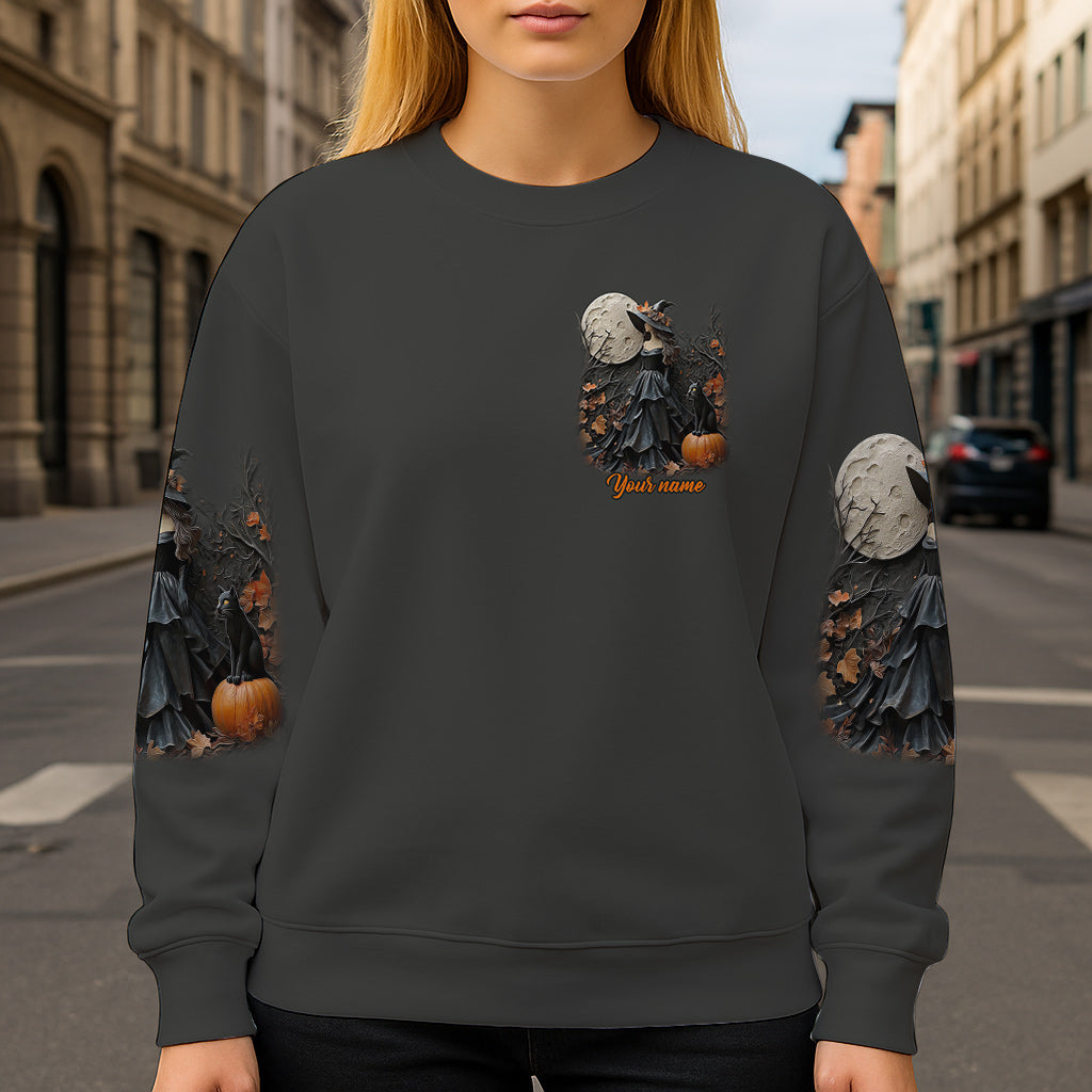 Beautiful Witch - Personalized Witch All Over Shirt