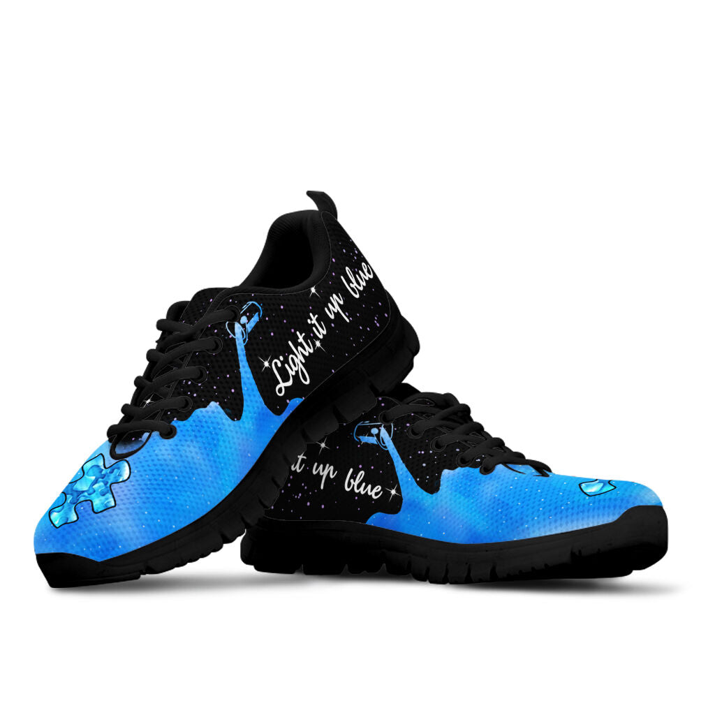Light It Up Autism Awareness Sneakers 0622
