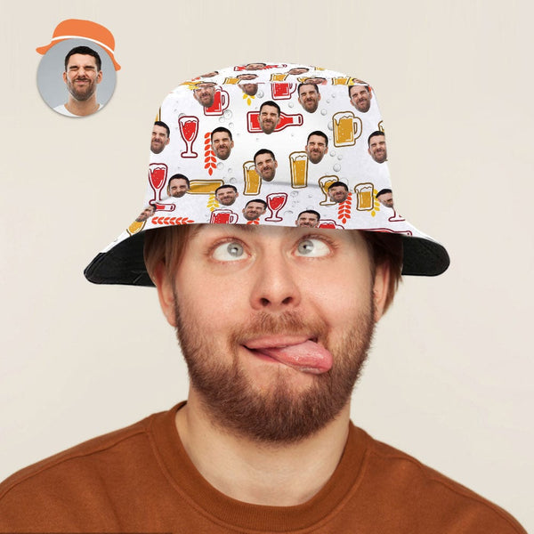 Custom Face Bucket Hat - Personalized Hat