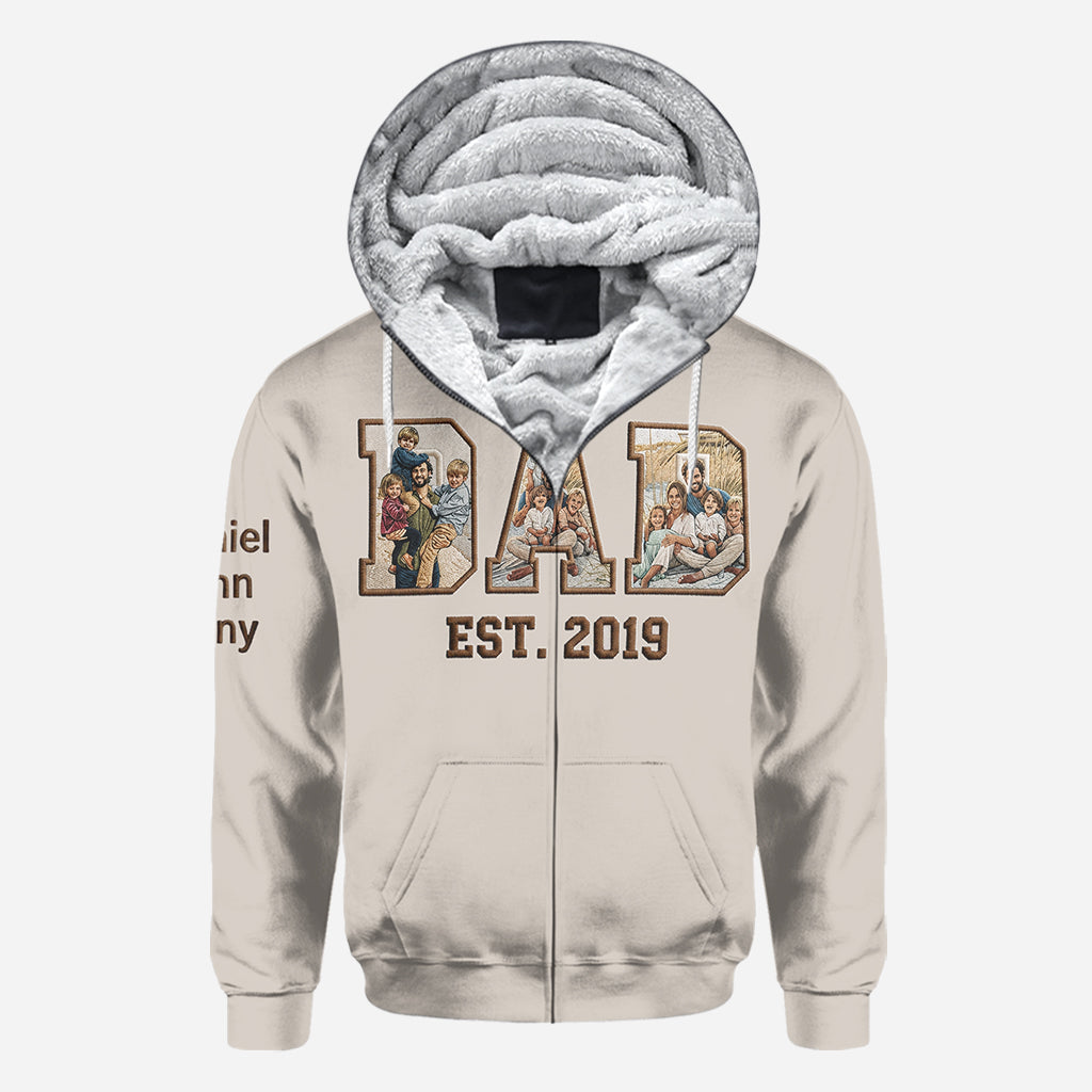 Best Dad Ever - Personalized Father All Over Shirt