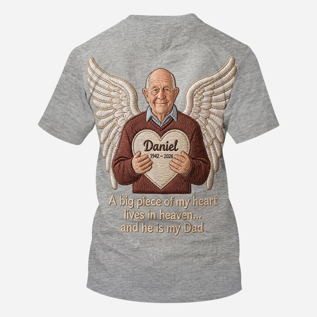 In Loving Memory - Personalized Memorial All Over Shirt