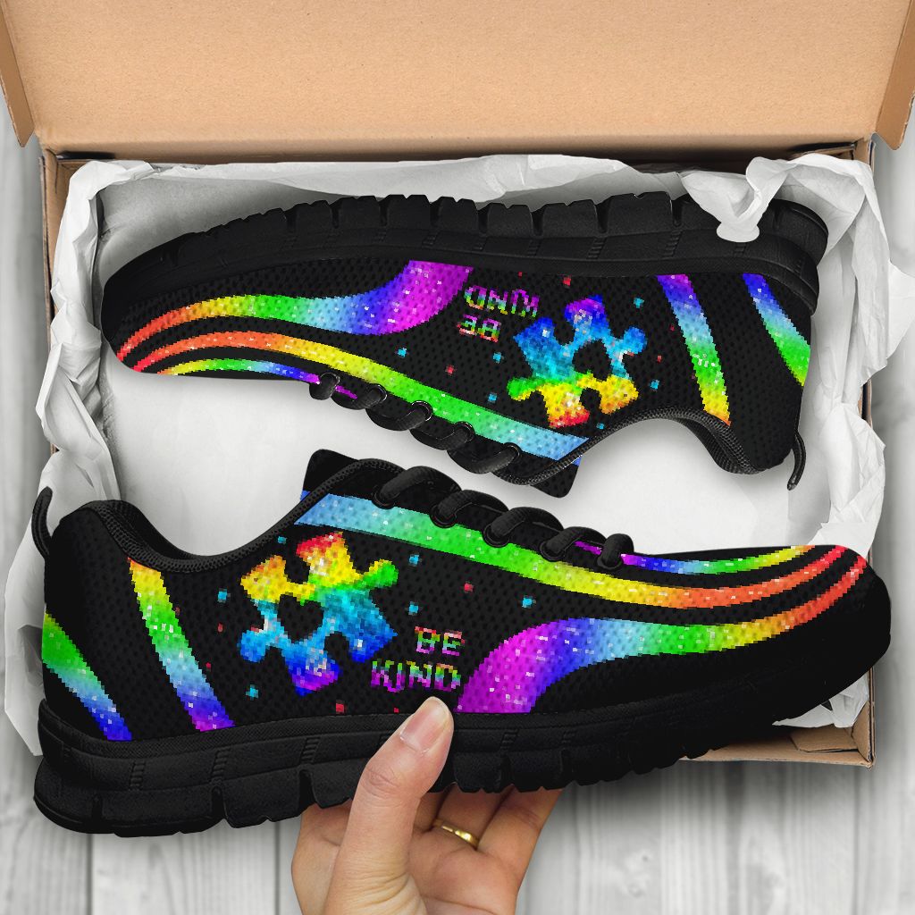 Autism Awareness Be Kind Autism Awareness Sneakers 0622