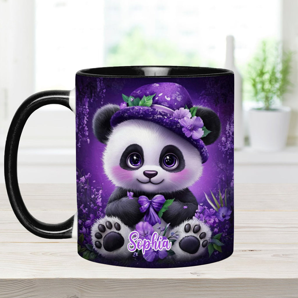 Cute Panda - Personalized Panda Lover Accent Mug
