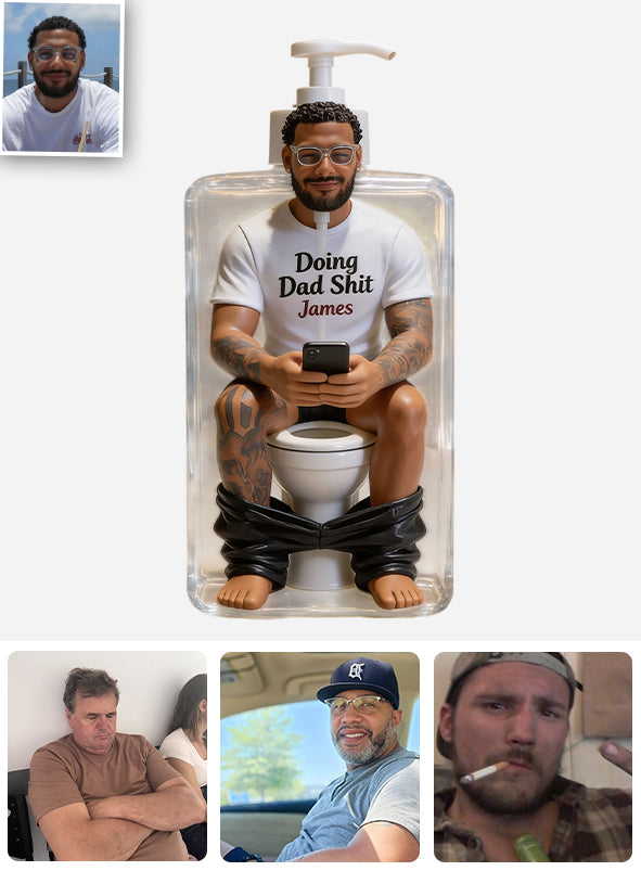 Best Time Of Day - Personalized Father Pump Dispenser