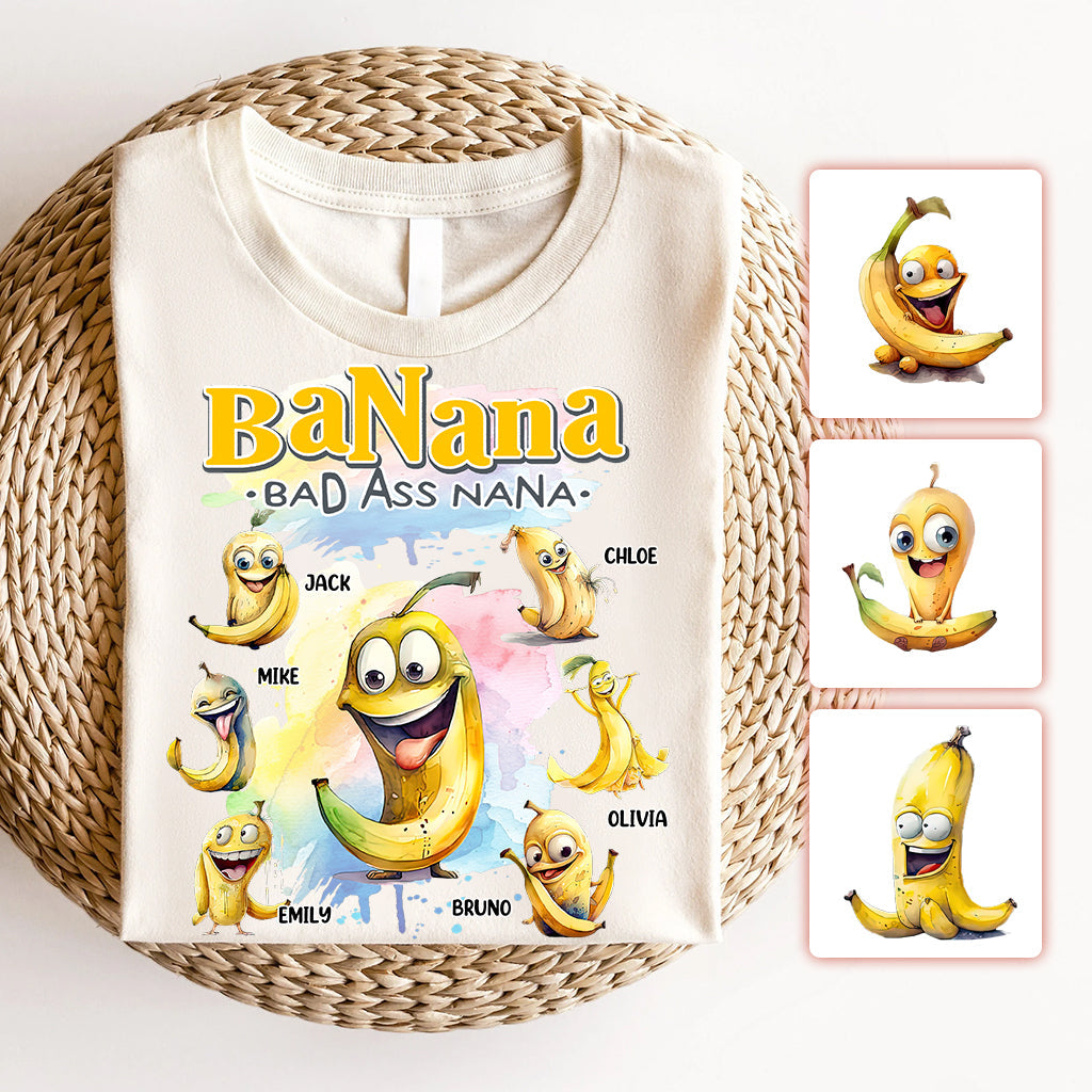 Banana Grandma - Personalized Grandma T-shirt And Hoodie