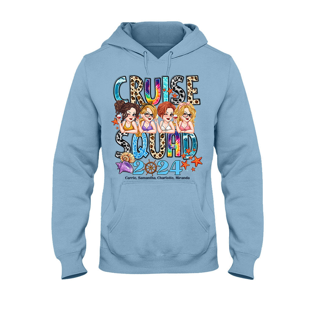Cruise Squad 2024 - Personalized Cruising T-shirt And Hoodie