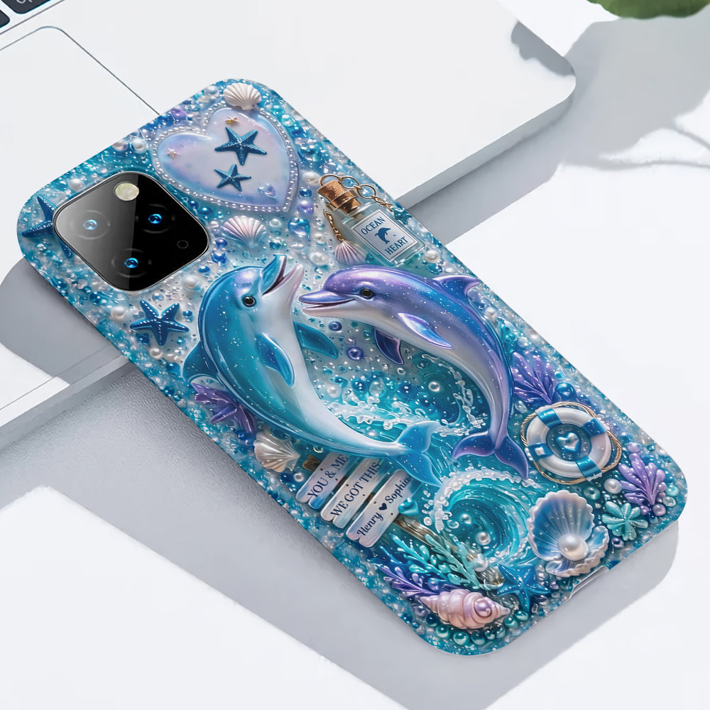 I'm Yours - Personalized Dolphin Full Print Phone Case