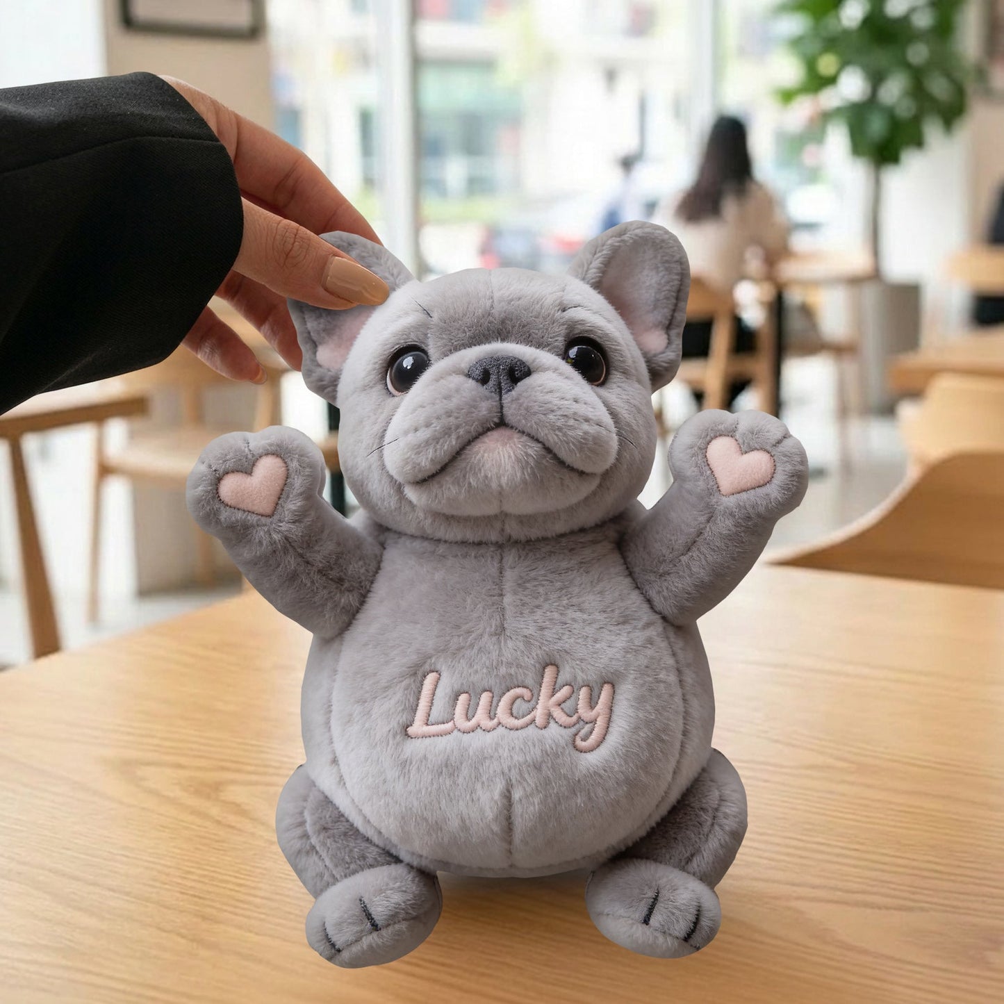 Custom Any Pet Photo - Personalized Dog Plush Crossbag