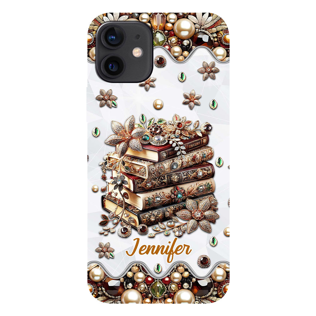 Just A Girl Who Loves Books - Personalized Book Full Print Phone Case