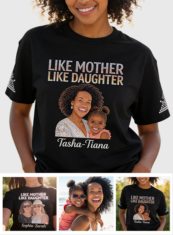 Like Mother Like Daughter - Personalized Mother All Over Shirt