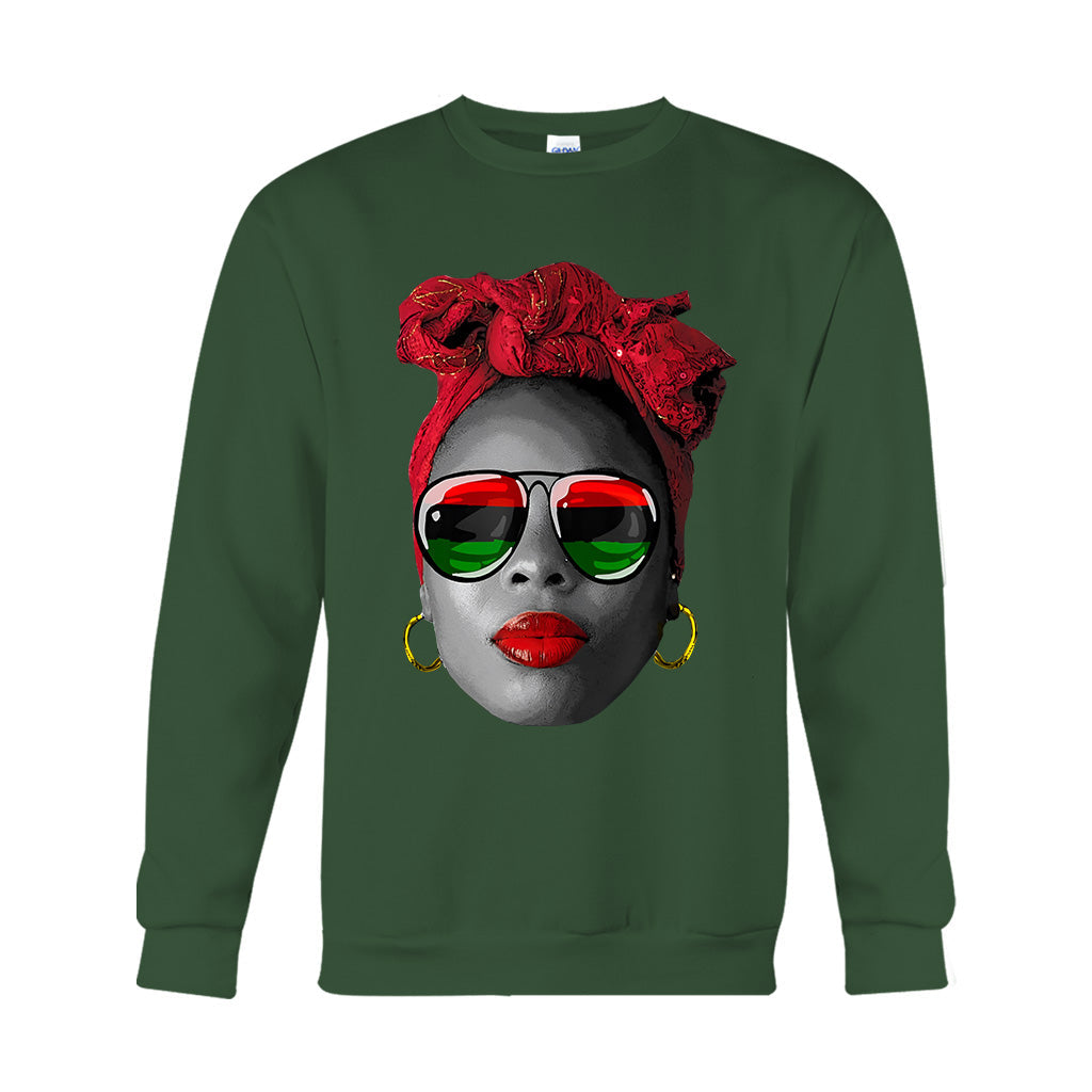 Dope Proud Queen - African American T-shirt And Hoodie