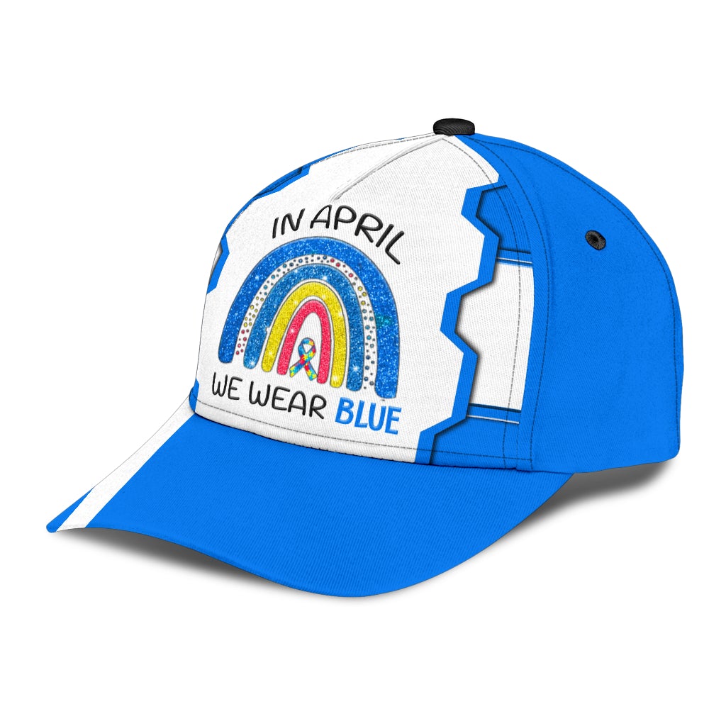 Blue Autism In April - Autism Awareness Classic Cap 0921