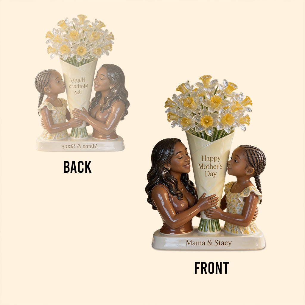 Grandma's Bouquet - Personalized Grandma Custom Shaped Acrylic Plaque