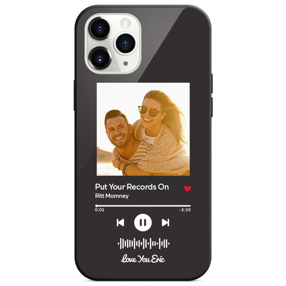 Music Code Song Photo Custom - Personalized Music Code Phone Case