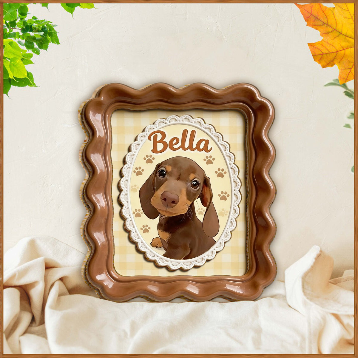 Custom Pet Potrait - Personalized Dog 2 Layered Wood Sign / Wood Plaque