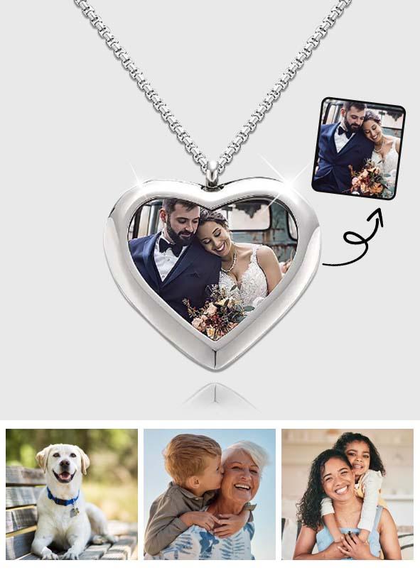 Any Photo - Personalized Photo Pendant Necklace