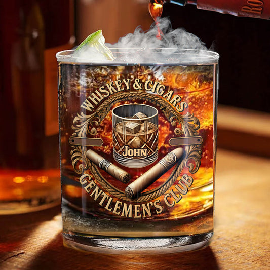 Gentleman Club - Personalized Whisky Whiskey Glass