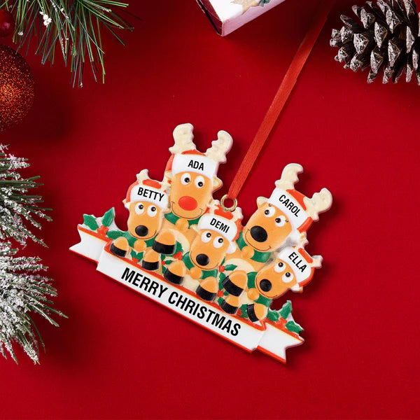 Any Family Name - Personalized Family Gift Ornament