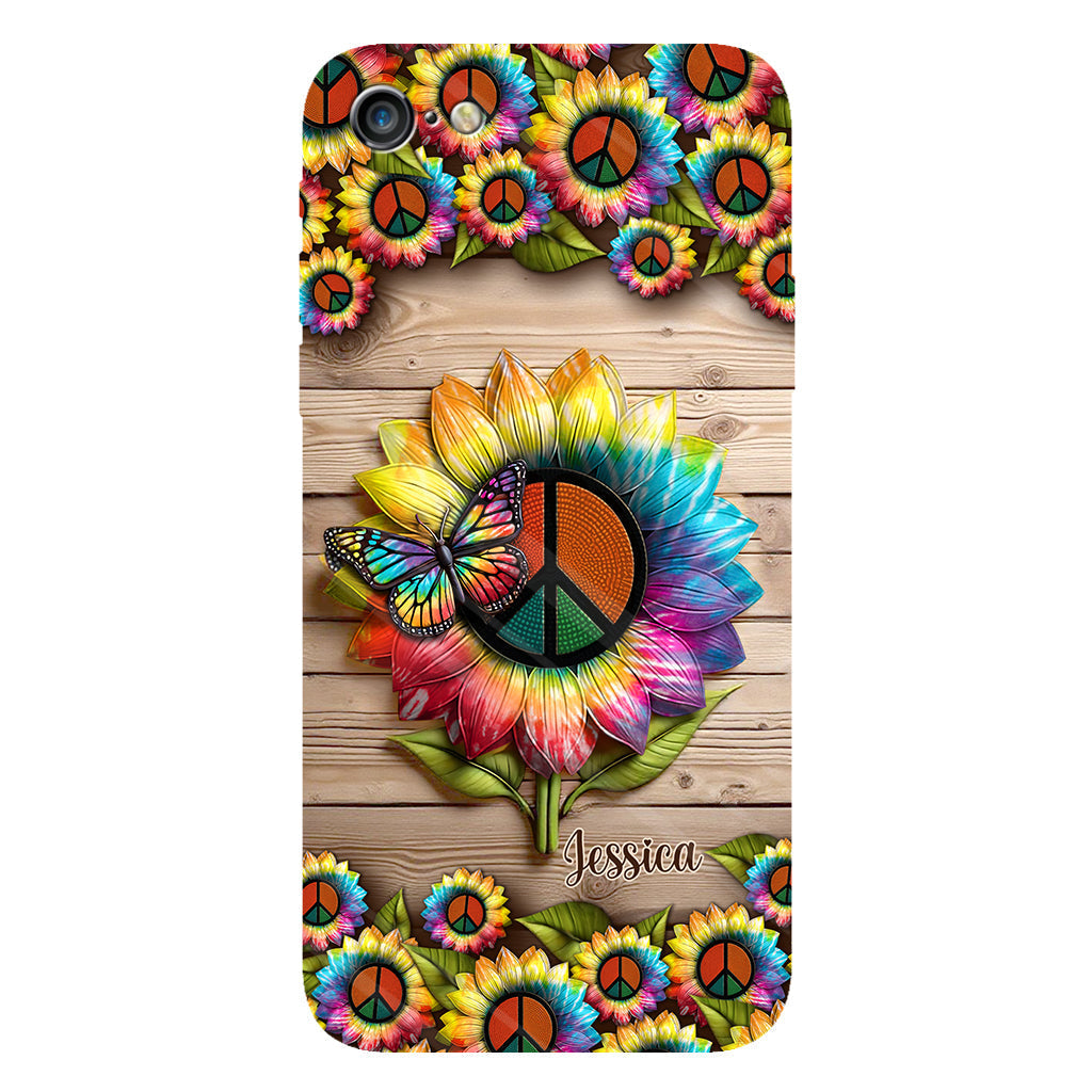 Hippie Soul - Personalized Hippie Full Print Phone Case