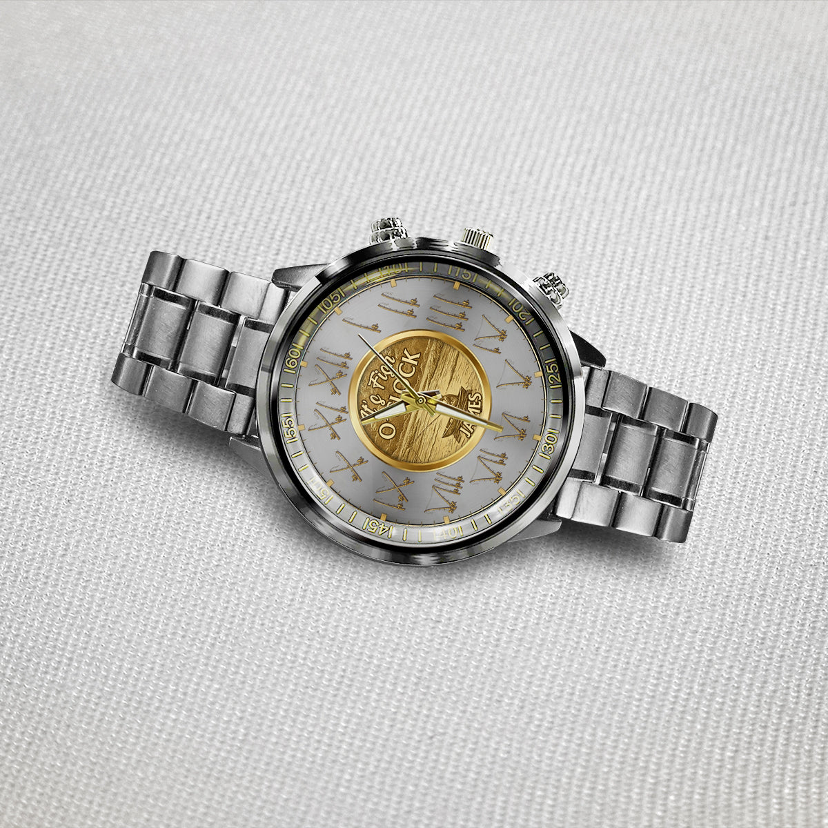 It's Fish O'clock - Personalized Fishing Hand Watch
