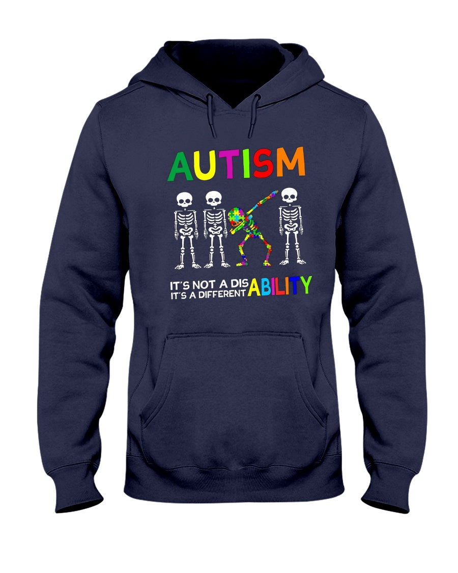 Autism It's A Different Ability - Autism Awareness T-shirt and Hoodie 0921