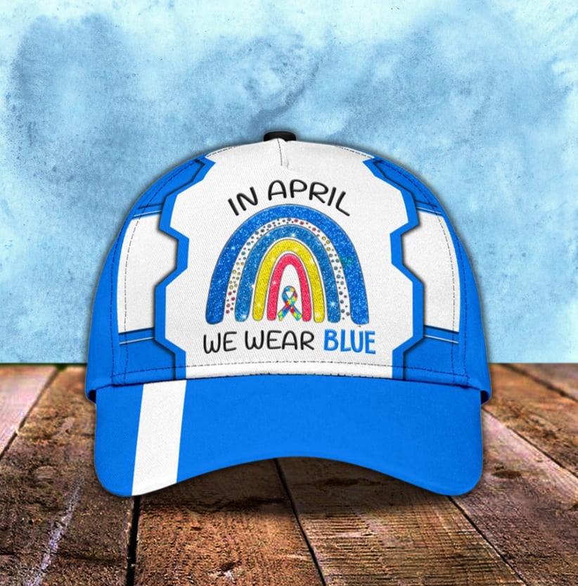 Blue Autism In April - Autism Awareness Classic Cap 0921