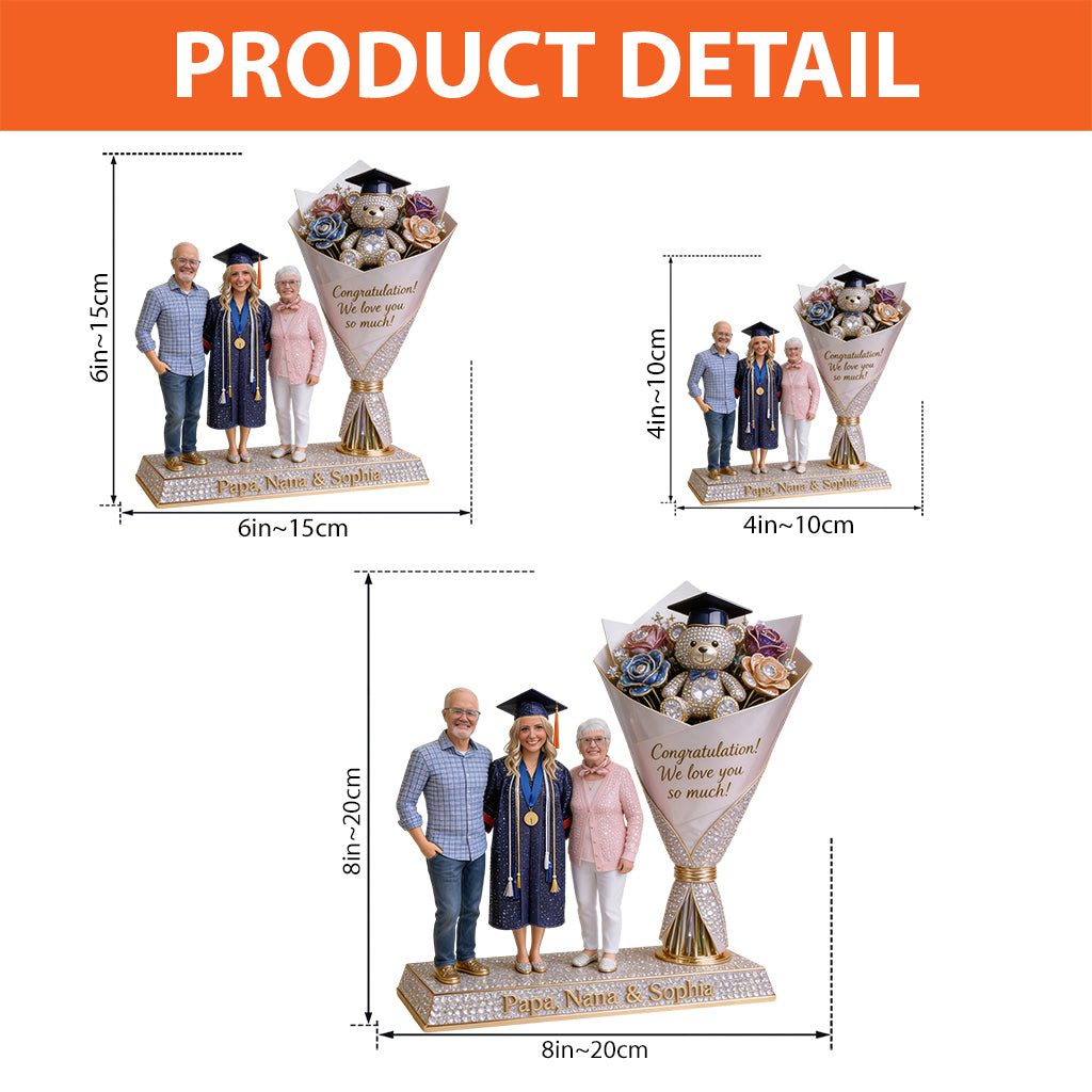 Custom Any Photo - Personalized Graduation Custom Shaped Acrylic Plaque