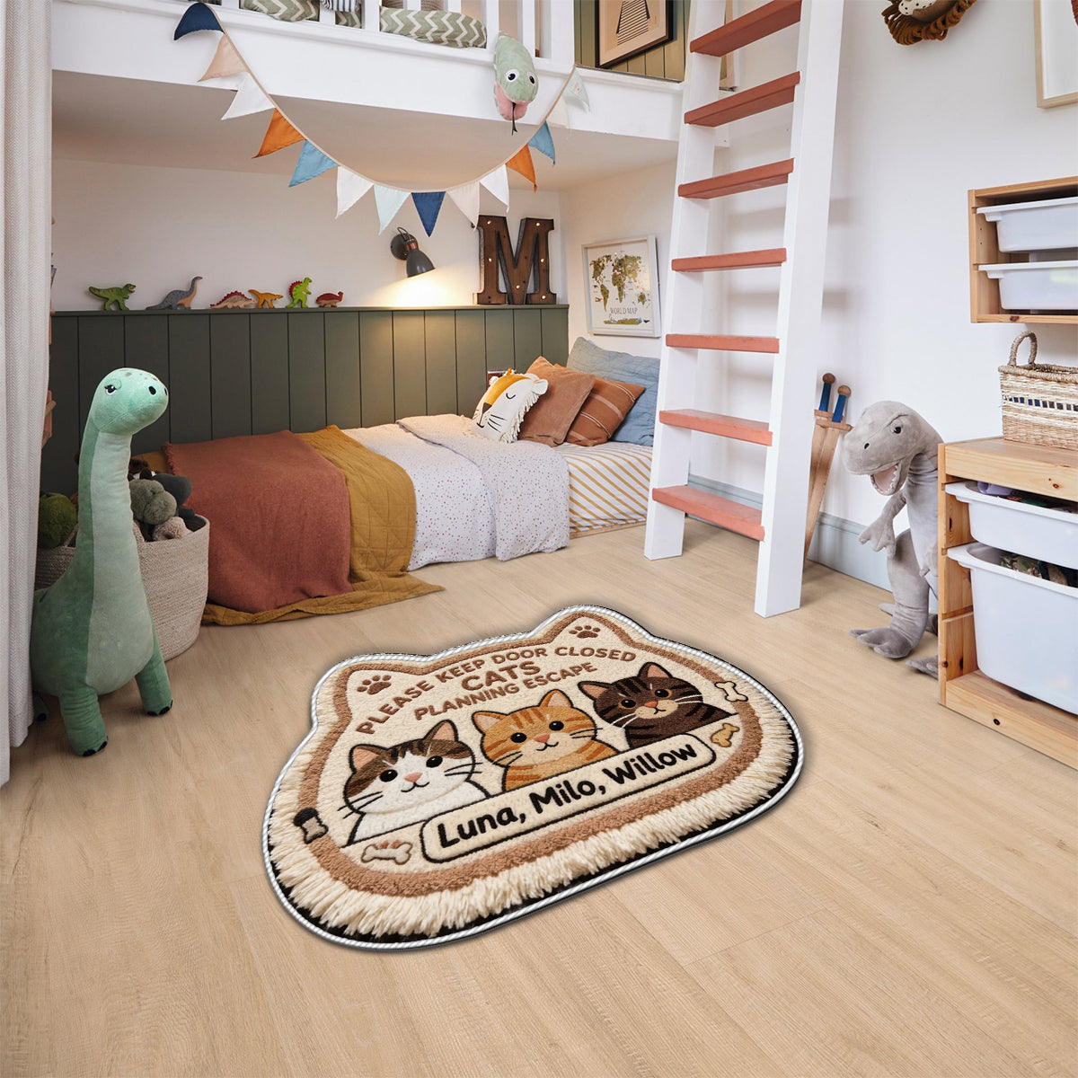 Custom Any Photo - Personalized Cat Non-Slip Tufted Rug