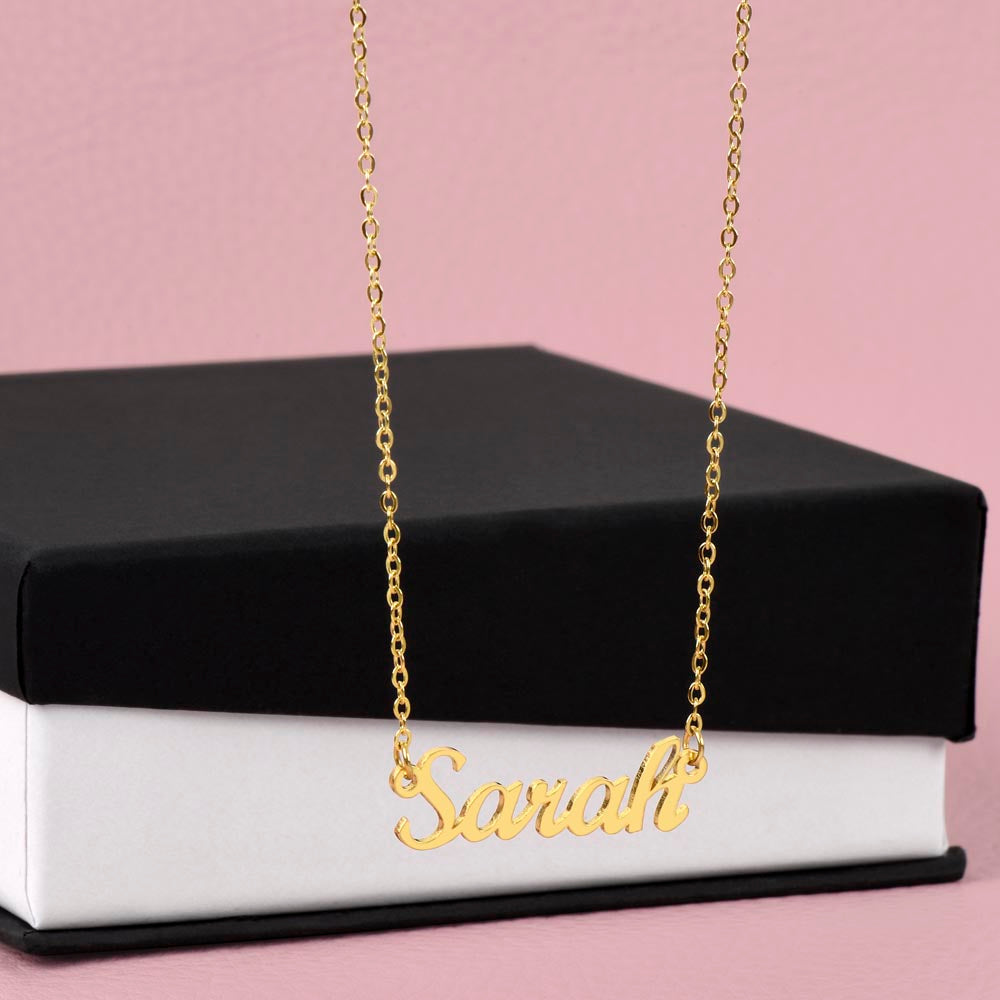 Custom Name Necklace(No Card)