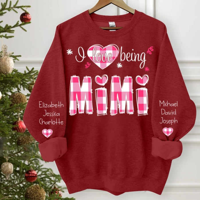 Personalized Sweatshirt Gift - A Heartfelt Family Keepsake for Christmas, Birthdays, and Anniversaries