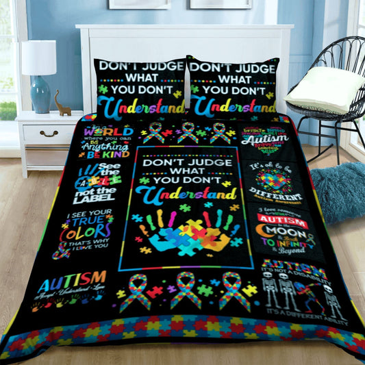 Autism Awareness Quilt Set 0921