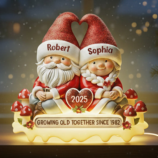 Custom Acrylic Light Box Gift for Christmas, Holiday Décor