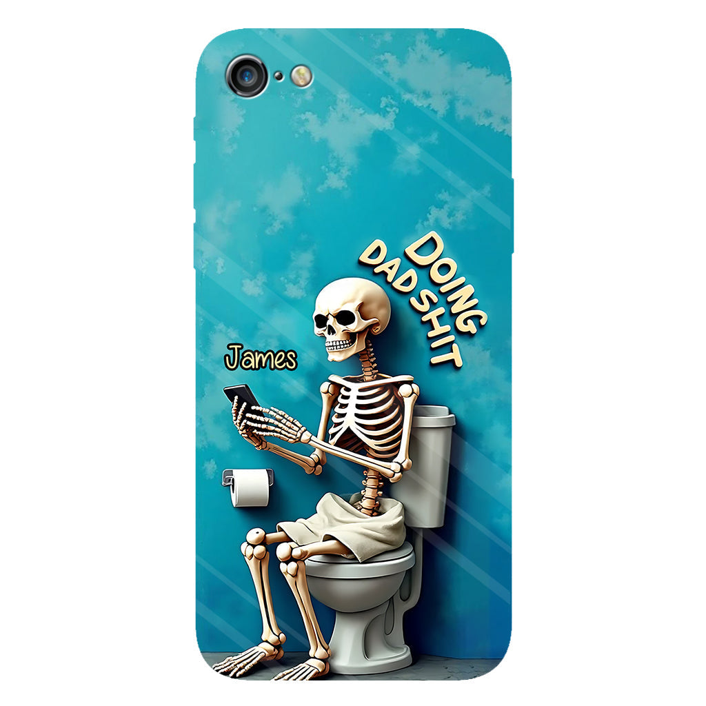 Doing Dad Shit - Personalized Father Full Print Phone Case