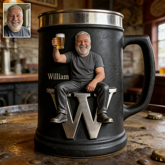 Crack And Cheers - Personalized Beer Beer Stein