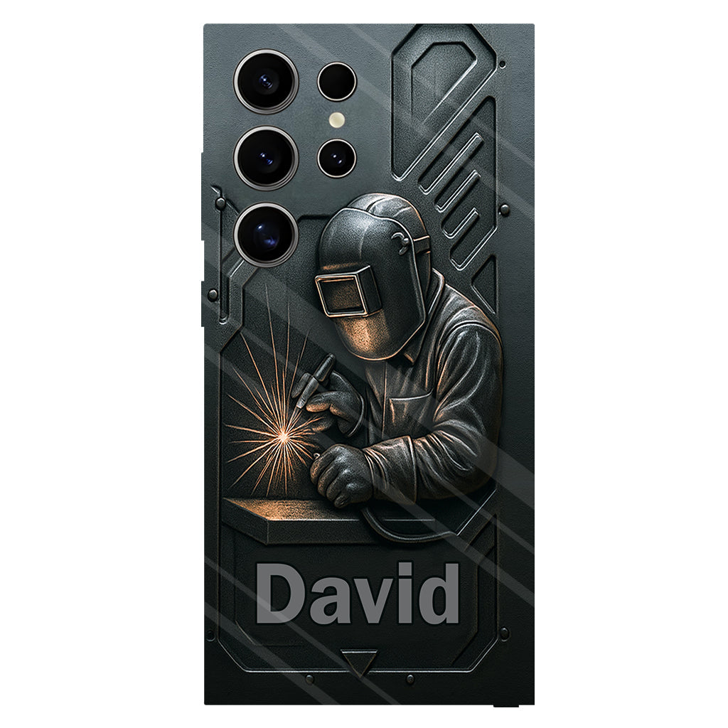 Cool Welder Men - Personalized Welder Full Print Phone Case