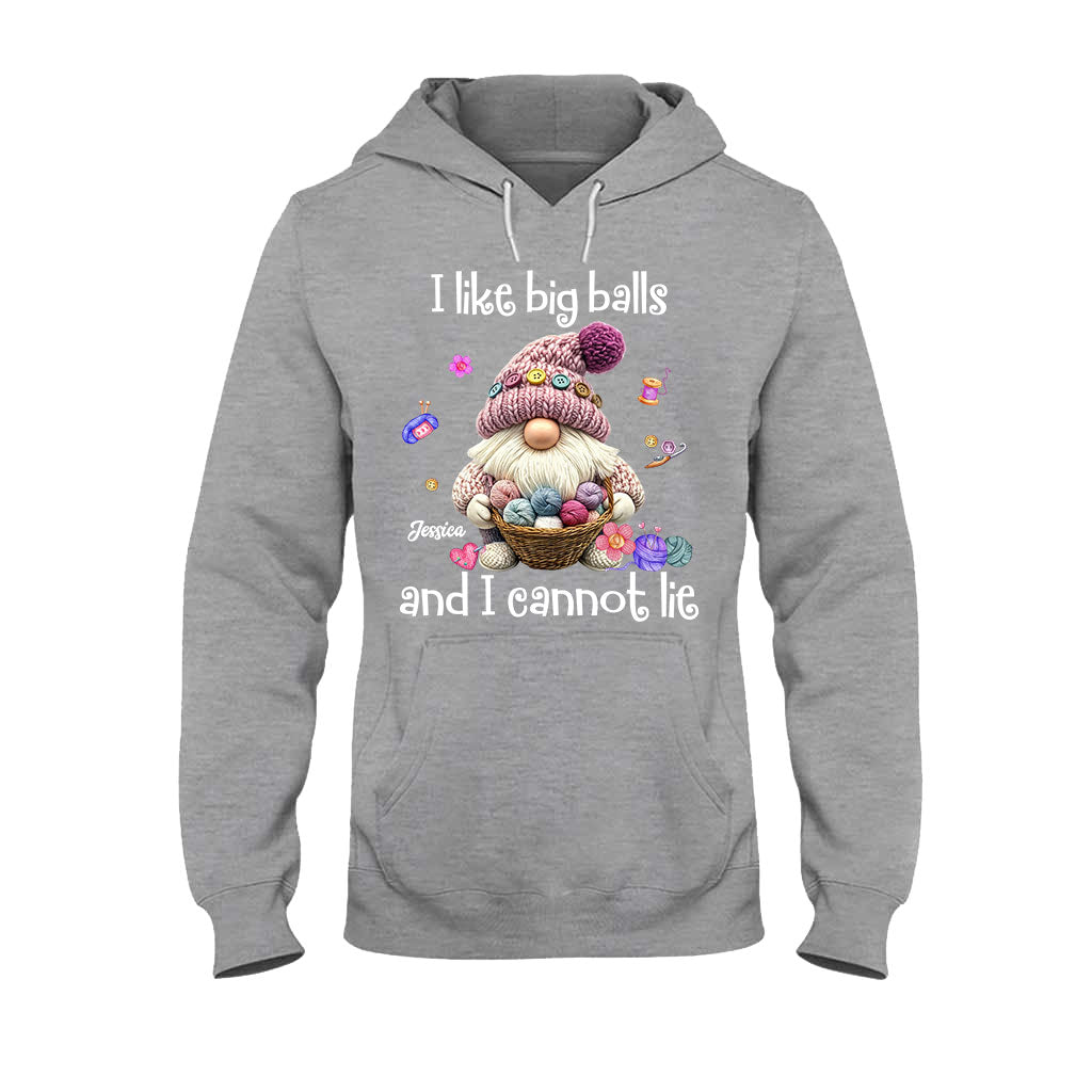 I Like Big Balls And I Cannot Lie - Personalized Crocheting T-shirt And Hoodie