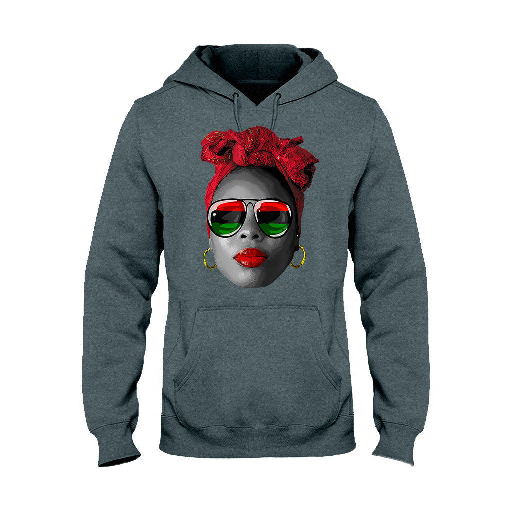 Dope Proud Queen - African American T-shirt And Hoodie