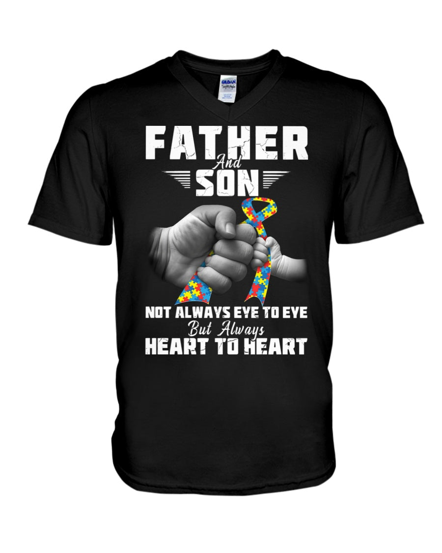 Father And Son - Autism Awareness T-shirt and Hoodie 0921