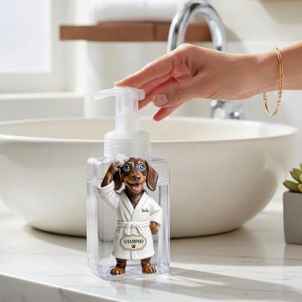 Any Photo Funny Pets - Personalized Dog Pump Dispenser