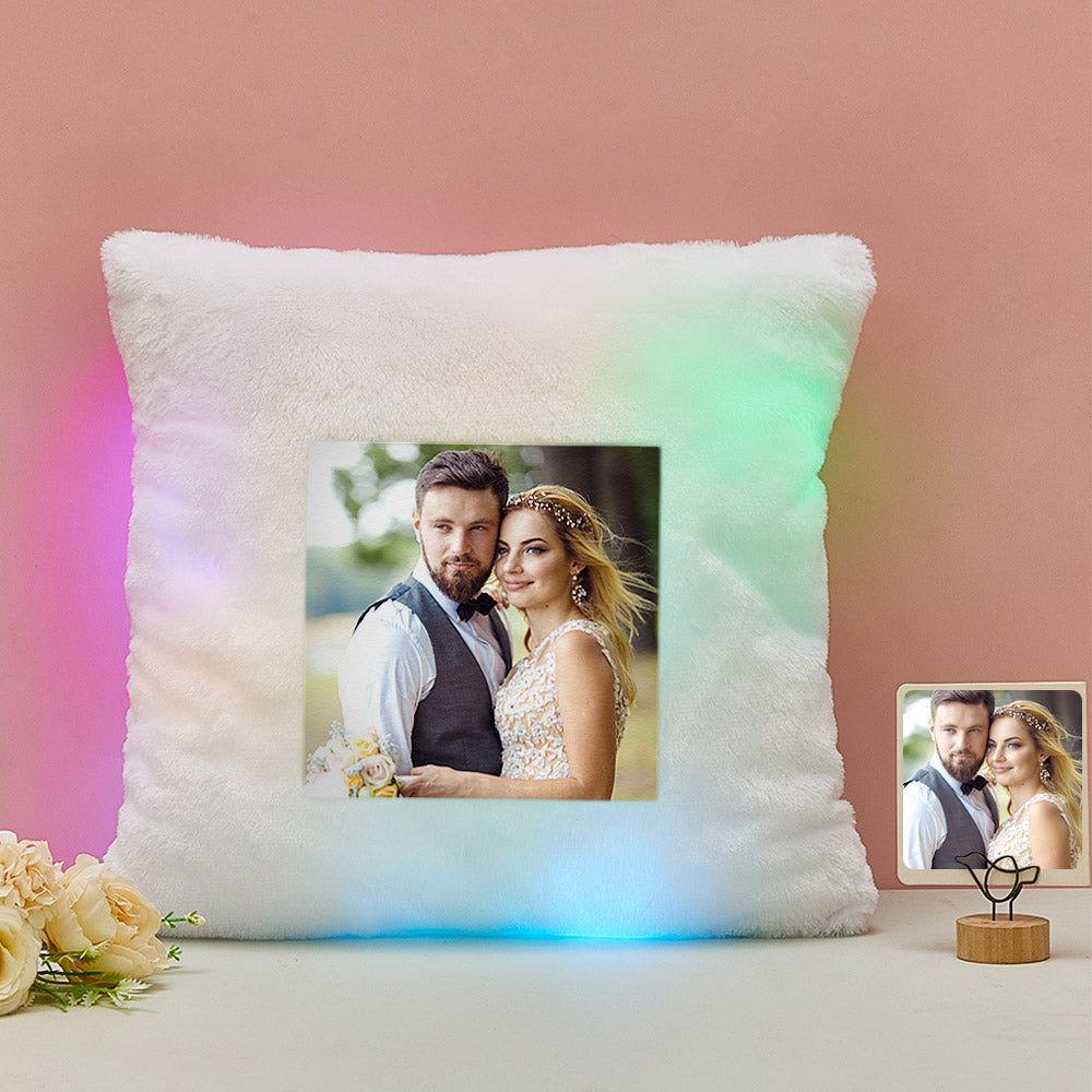 Colorful Light - Personalized LED Pillow