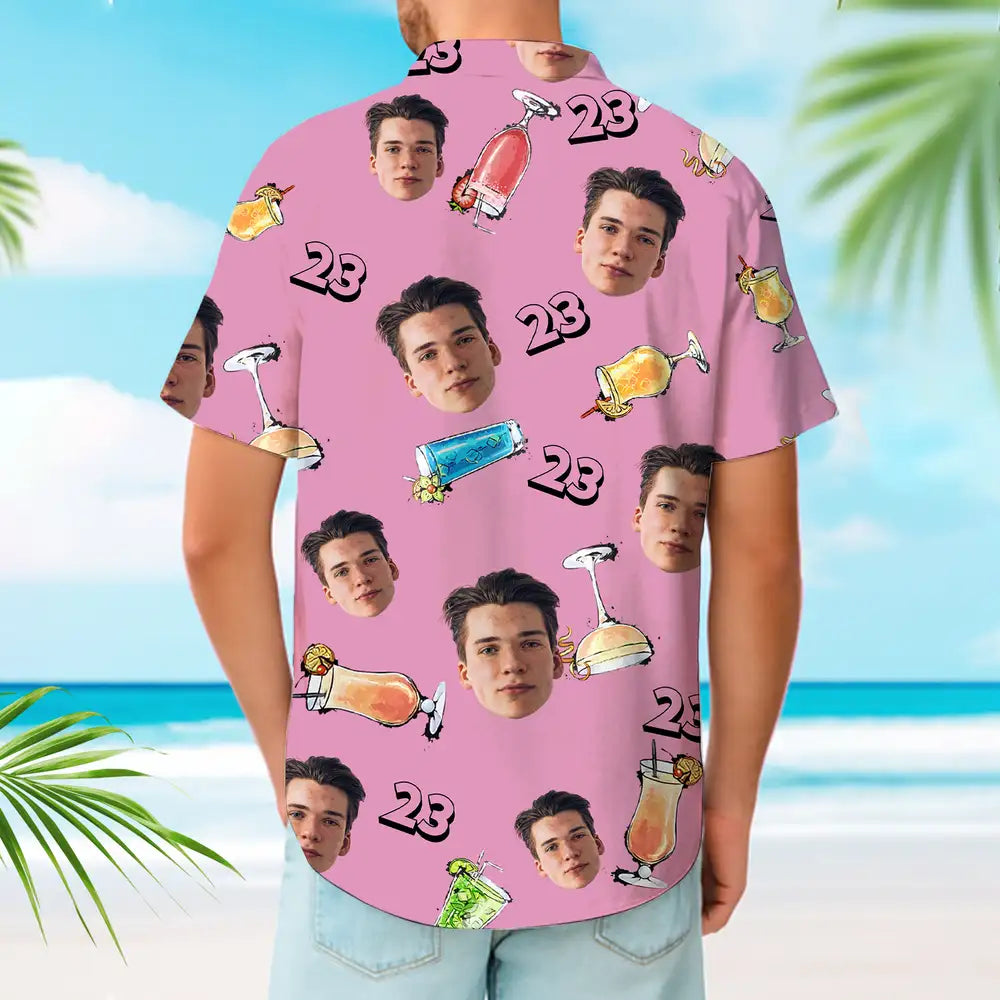 Hawaiian Shirt with Fun and Personalized Birthday Design – The Perfect Gift for Your Loved One