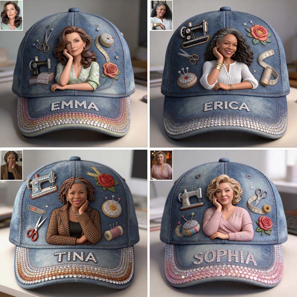 Custom Any Photo - Personalized Sewing Classic Cap