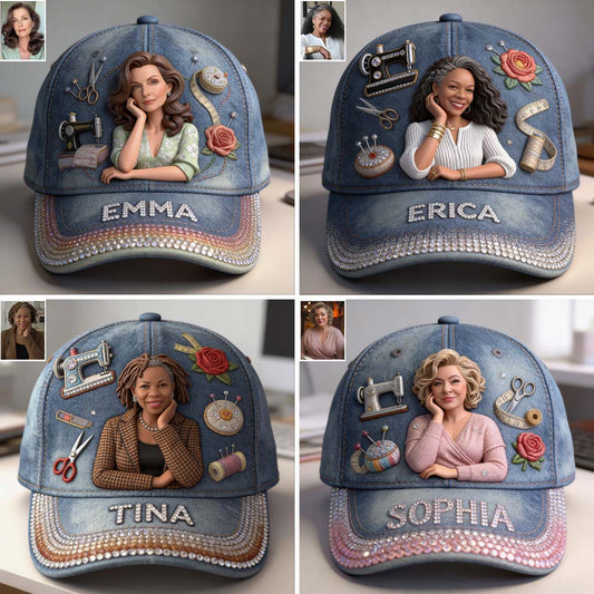 Custom Any Photo - Personalized Sewing Classic Cap