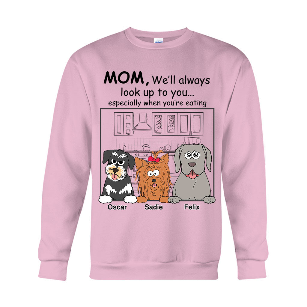 I'll Always Look Up To You - Personalized Dog T-shirt And Hoodie