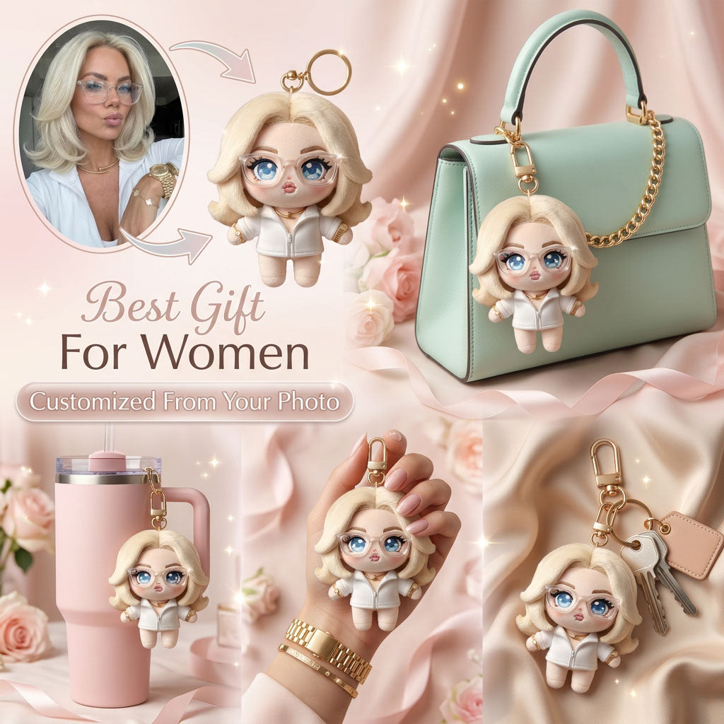 Hot Girl Water's Club, Gift for Women - Personalized Self love Tumbler With Plush Charm
